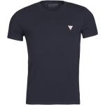 Reduzierte Blaue Guess T-Shirts für Herren Größe XS 