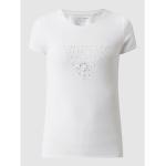 Reduzierte Weiße Guess Bio T-Shirts für Damen Größe XS 