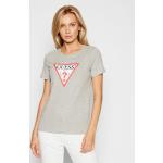 Reduzierte Graue Guess T-Shirts für Damen Größe XS 