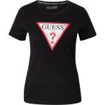 Schwarze Guess T-Shirts für Damen Größe XS 