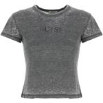 Reduzierte Schwarze Kurzärmelige Guess T-Shirts für Damen Größe XS 
