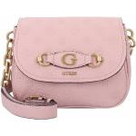 Guess Umhängetasche Izzy Peony Tri Compartment Flap aprico rose logo