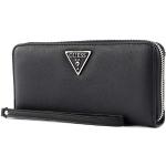 GUESS Womens Ambrose SLG Large Zip Around Accessory-Travel Wallet, Bla