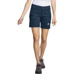Blaue Eddie Bauer Stretch-Shorts mit Reißverschluss aus Polyamid für Damen 