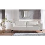 Guido Maria Kretschmer Home&Living Big-Sofa »Nantes«, in wunderschönem Design, ungewöhnliche Metallbeine, beige, creme