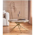Guido Maria Kretschmer Home&Living Couchtisch Marble, in modernem Design braun Couchtische rund oval Tische