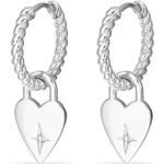 Silberne Guido Maria Kretschmer Diamant Ohrringe aus Silber mit Diamant für Damen 