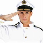 Guirca 13958 Captain Marine Baumwolle Farbe Weiß S