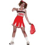 Bunte Fiestas Guirca Cheerleader-Kostüme aus Polyester für Damen Größe L 