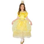 Gelbe Fiestas Guirca Prinzessin-Kostüme für Kinder 