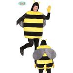 Bunte Gestreifte Bienenkostüme für Herren Einheitsgröße 