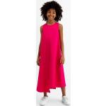 Reduzierte Rosa Elegante Ärmellose Gulliver Jerseykleider für Kinder mit Reißverschluss aus Jersey Größe 158 