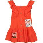 Gulliver Kleid Kleider orange/weiß Mädchen Kinder