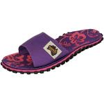 Gumbies »Slides in Purple Hibiscus« Pantolette aus recycelten Materialien »in farbenfrohen Designs«, lila