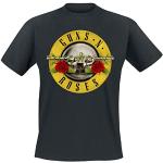 Guns N Roses Herren Classic Logo T-Shirt, Schwarz (Black), (Herstellergröße: XX-Large)