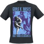 Schwarze Guns N' Roses Rundhals-Ausschnitt Herrenbandshirts Größe 5 XL für Festivals 
