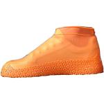 Orange Schuhüberzieher & Regenüberschuhe rutschfest für Herren Größe 44 