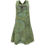 Grüne Guru-Shop Sommerkleider mit Knopf für Damen Größe XL 