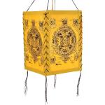 Braune Asiatische Guru-Shop Lampenschirme mit Mandala-Motiv aus Papier 