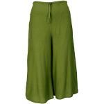 Grüne Guru-Shop Palazzo-Hosen für Damen Größe M für den für den Sommer 