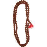 Guru-Shop Perlenkette »Japa Mala, Rudraksha Gebetskette, buddhistische..«, rot
