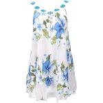 Blaue Guru-Shop Mini Minikleider & kurze Kleider für Damen Größe L für den für den Frühling 