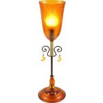 Orange Guru-Shop Tischlampen & Tischleuchten aus Glasfaser 