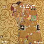Goldene Moderne Gustav Klimt Wandkalender 