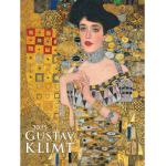 Grüne Jugendstil Gustav Klimt Wandkalender aus Papier 