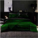 Reduzierte Grüne Bettwäsche Sets & Bettwäsche Garnituren aus Polyester 