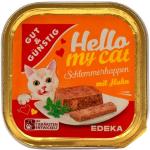 Gut & Günstig Hello My cat Schlemmerhappen mit Huh
