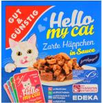 Gut & Günstig Hello My cat Zarte Häppchen in Sauce