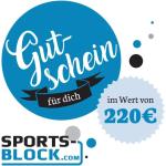 Gutschein 200 Euro von Sports-Block