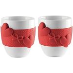 Rote Guzzini Love Kaffeetassen-Sets 2-teilig 