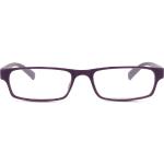 Lila Rechteckige Vollrand Brillen aus Kunststoff 