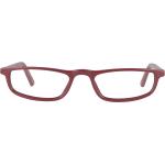 Cremefarbene Rechteckige Vollrand Brillen aus Kunststoff für Herren 