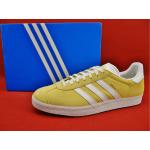 Gelbe adidas Gazelle Low Sneaker aus Leder für Herren 