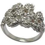 H&H Damen-Ring Silver Paws 12 Pfotenring 925 Silber Gr. 51 (16.2) - 7000963