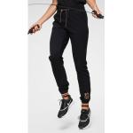 Jogginghose H.I.S schwarz Damen Hosen Freizeithosen mit metallisch glänzenden Details