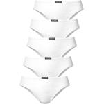 Weiße H.I.S Nachhaltige Damenslips & Damenpanties aus Jersey Größe 3 XL 5-teilig 