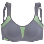 Sport-BH H.I.S bunt (grau, neon, grün) Damen BHs Sport ohne Bügel mit COOLMAX für Sportarten starker Belastbarkeit