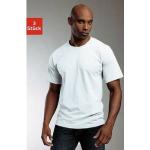 Weiße H.I.S Nachhaltige T-Shirts aus Baumwolle für Herren Größe 7 XL 