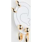 Goldene H&M Ear Cuffs & Ohrklemmen aus Metall für Damen 4-teilig 