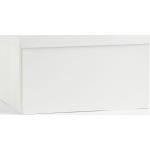 Weiße H&M Faltboxen aus Pappe mit Deckel 