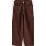 Braune H&M Baggy Jeans für Kinder mit Reißverschluss Größe 146 