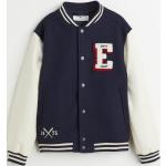 Blaue H&M Stehkragen College Jacken für Kinder & Baseball Jacken für Kinder Größe 146 