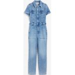 Blaue H&M Jeansoveralls aus Denim für Damen Größe XXS 