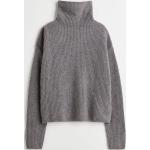 Lila H&M Kaschmir-Pullover aus Wolle für Damen Größe XS 
