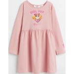 Pinke Langärmelige H&M Kinderlangarmkleider Größe 134 