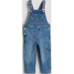 Blaue H&M Jeans-Latzhosen aus Denim für Herren Größe XXL 
